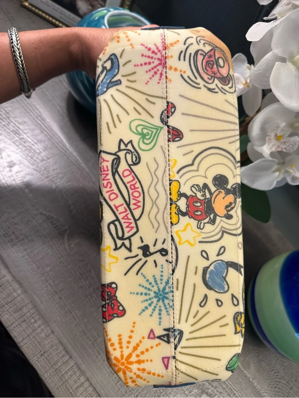 Dooney & Bourke DISNEYLAND Collaboration Tassel Tote $498 in Excellent Condition